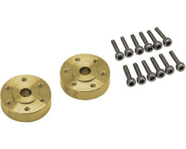 Hot Racing - Brass Enduro Beadlock w/ 20g Pin Drive Adapter, Associated Enduro - Hobby Recreation Products