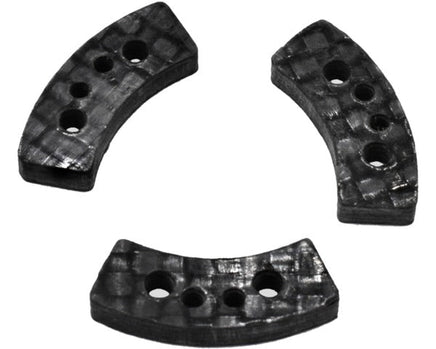 Hot Racing - Carbon Fiber Long Slipper Clutch Pads (3pcs), for Traxxas Vehicles - Hobby Recreation Products