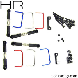 Hot Racing - Full Front and Rear Sway Bar Kit for 1/16 Traxxas - Hobby Recreation Products