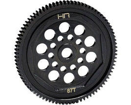 Hot Racing - Hardened Steel Spur Gear, 87 Tooth / 48 Pitch, for Associated T4/B4/Enduro - Hobby Recreation Products