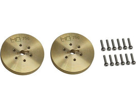 Hot Racing - Heavy Brass Wheel Hub, w/ Pin Drive, 75g, for Associated Enduro - Hobby Recreation Products