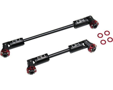 Hot Racing - Heavy Duty Steel Scale Look U-Joints Shafts, for Axial SCX10 II - Hobby Recreation Products