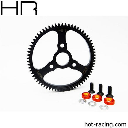 Hot Racing - Heavy Duty Steel Spur Gear, 68 Tooth 32 Pitch, 0.8M - Hobby Recreation Products