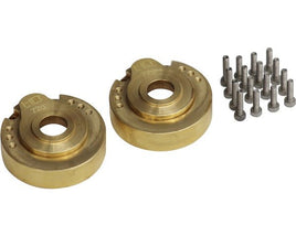 Hot Racing - Modular Brass Steering Knuckles Portal Gear Cover, for TRX4 - Hobby Recreation Products