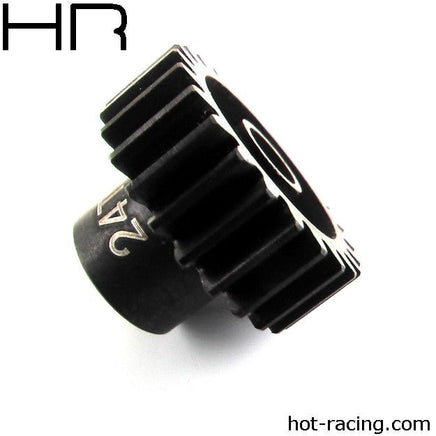Hot Racing - Steel 24 Tooth 32 Pitch Pinion Gear, 5mm Bore - Hobby Recreation Products