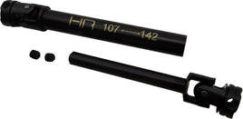 Hot Racing - Steel Center U Joints Drive Shaft, for Tamiya 1/14 Tractor Truck, 107-142mm - Hobby Recreation Products