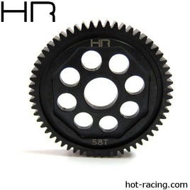 Hot Racing - Steel Main Gear 48 Pitch 58 Tooth, Mini 8ight - Hobby Recreation Products