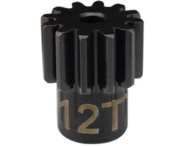 Hot Racing - Steel Pinion Gear, 12 Tooth, .6 Module, 2mm Shaft - Hobby Recreation Products