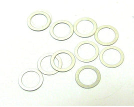 Hot Racing - Steel Shims, 5x6.4x0.1mm, 10pcs - Hobby Recreation Products