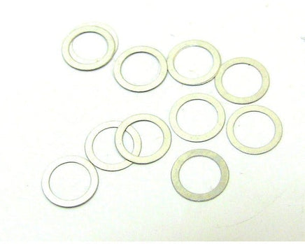 Hot Racing - Steel Shims, 5x6.4x0.1mm, 10pcs - Hobby Recreation Products