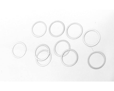 Hot Racing - Steel Shims, 8x9x0.1mm, 10pcs - Hobby Recreation Products