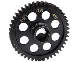 Hot Racing - Steel Spur Gear, 45 Tooth Mod 0.6, for 1/18 Scale Dromida Vehicles - Hobby Recreation Products