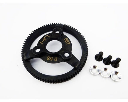 Hot Racing - Steel Spur Gear, 48 Pitch, 87 Tooth, for Slash - Hobby Recreation Products