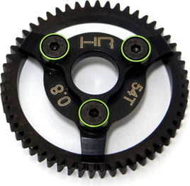 Hot Racing - Steel Spur Gear, 54 Tooth, 32 Pitch, Green, for Traxxas 2WD - Hobby Recreation Products