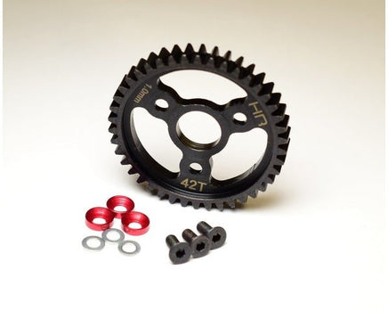 Hot Racing - Steel Spur Gear, Heavy Duty, 42 Tooth, 1.0 Modulus - Hobby Recreation Products