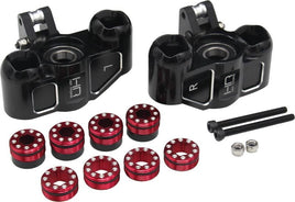 Hot Racing - Triple Bearing Support Steering Blocks, for Arrma 1/5 - Hobby Recreation Products