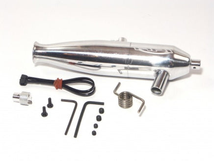 HPI Racing - Aluminium Tuned Pipe, Polished, Savage - Hobby Recreation Products