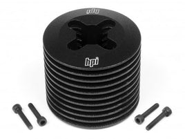 HPI Racing - Aluminum Heatsink Head, Black, (F3.5), Nitro Star - Hobby Recreation Products