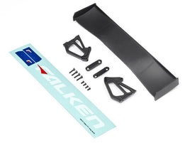 HPI Racing - Black GT Wing Set, Type F, 10th Scale, for the Porsche 911 - Hobby Recreation Products