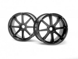 HPI Racing - Blast Wheel, Black, 115X70mm 7in, (2pcs), Savage X - Hobby Recreation Products