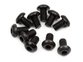 HPI Racing - Button Head Screw M2.5X4mm (Hex Socket/10pcs) - Hobby Recreation Products