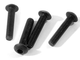 HPI Racing - Button Head Screw, M3X15mm, Hex Socket, (4pcs) - Hobby Recreation Products
