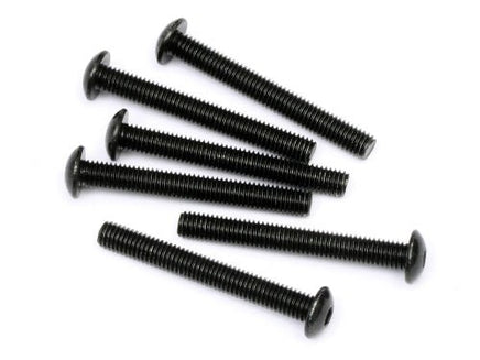 HPI Racing - Button Head Screw, M5X40mm, Hex Socket, (6pcs) - Hobby Recreation Products
