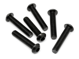HPI Racing - Button Head Screw, M6X30mm, Hex Socket, (6pcs) - Hobby Recreation Products
