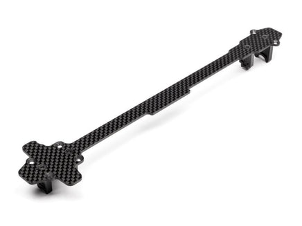 HPI Racing - Center Drive Shaft Cover Set, (Carbon Fiber), RS4 Sport 3 (Opt) - Hobby Recreation Products