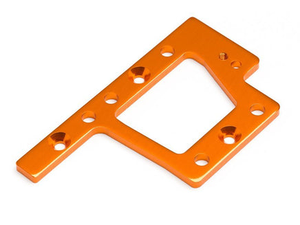 HPI Racing - Center Gearbox Mounting Plate, Trophy Truggy Flux (Orange) - Hobby Recreation Products