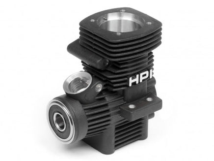 HPI Racing - Crank Case, Black, T3.0, Nitro Star - Hobby Recreation Products