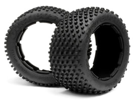 HPI Racing - Dirt Buster Block Tire, S Comound, 170x80mm, (2pcs), Baja 5B Rear - Hobby Recreation Products