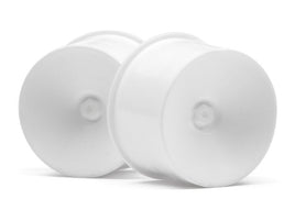HPI Racing - Dish Wheel Set, White, 22X14, (4pcs) Q32 - Hobby Recreation Products