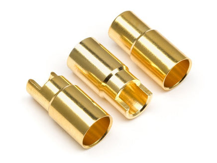 HPI Racing - Female Gold Connectors (6.0mm Dia) (3pcs) - Hobby Recreation Products