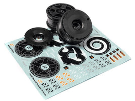 HPI Racing - Fifteen52 Turbomac Wheel, Black, 26mm, (2pcs) - Hobby Recreation Products