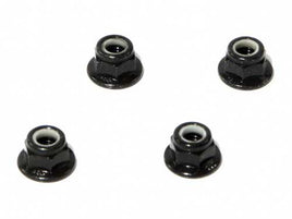 HPI Racing - Flanged Lock Nut M5, Black, (4pcs) - Hobby Recreation Products