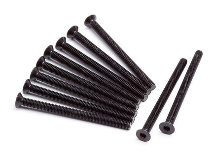 HPI Racing - Flat Head Screw, M3X40mm (Hex Socket), Savage XS (10pcs) - Hobby Recreation Products