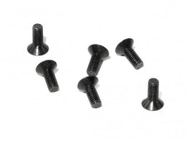 HPI Racing - Flat Head Screw, M3X8mm, (6pcs) - Hobby Recreation Products
