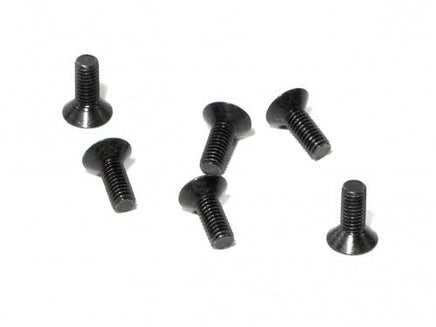 HPI Racing - Flat Head Screw, M3X8mm, (6pcs) - Hobby Recreation Products