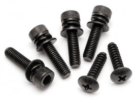 HPI Racing - Flywheel Cover Screw Set, Fuelie 23 Engine - Hobby Recreation Products