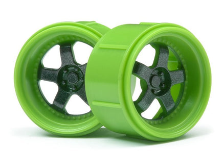 HPI Racing - Green Work Meister S1 Wheel, for the Micro RS4, (4pcs) - Hobby Recreation Products