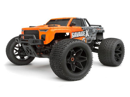 HPI Racing - GT-6 Sportcab Painted Truck Body (Orange/Grey) - Hobby Recreation Products