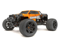 HPI Racing - GTXL-6 Kingcab Painted Truck Body (Black/Orange) - Hobby Recreation Products