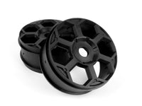 HPI Racing - Hexcode 1/8 Buggy Wheels, Black (2pcs) - Hobby Recreation Products