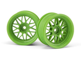 HPI Racing - HRE C90 26mm Wheels, 6mm Offset, Green (2pcs) - Hobby Recreation Products