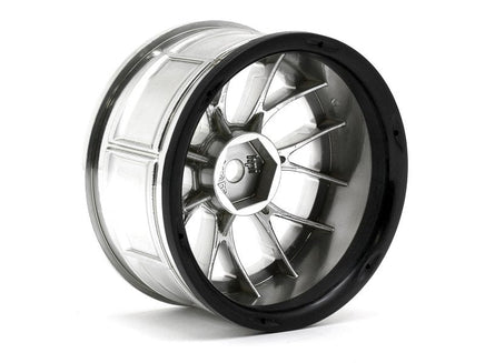 HPI Racing - LP29 LM-R Wheel, 3mm OffSet, Chrome, (2pcs) - Hobby Recreation Products