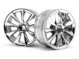 HPI Racing - LP29 Wheel ATG RS8, Chrome, (2pcs) - Hobby Recreation Products