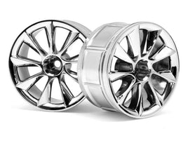 HPI Racing - LP32 Wheel ATG RS8, Chrome, (2pcs) - Hobby Recreation Products