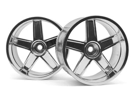 HPI Racing - LP32 Wheel, MF Type, 6mm Offset, Chrome, (2pcs) - Hobby Recreation Products