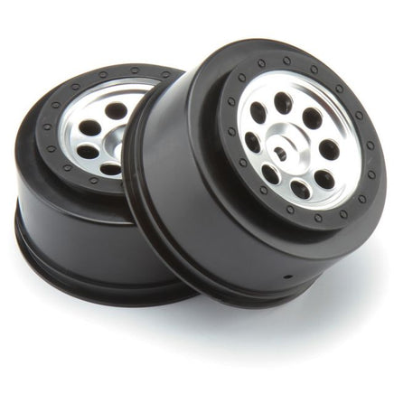 HPI Racing - Mk.8 V2 SCT Wheels, Matte Chrome, 4.5mm Offset (2pcs) - Hobby Recreation Products